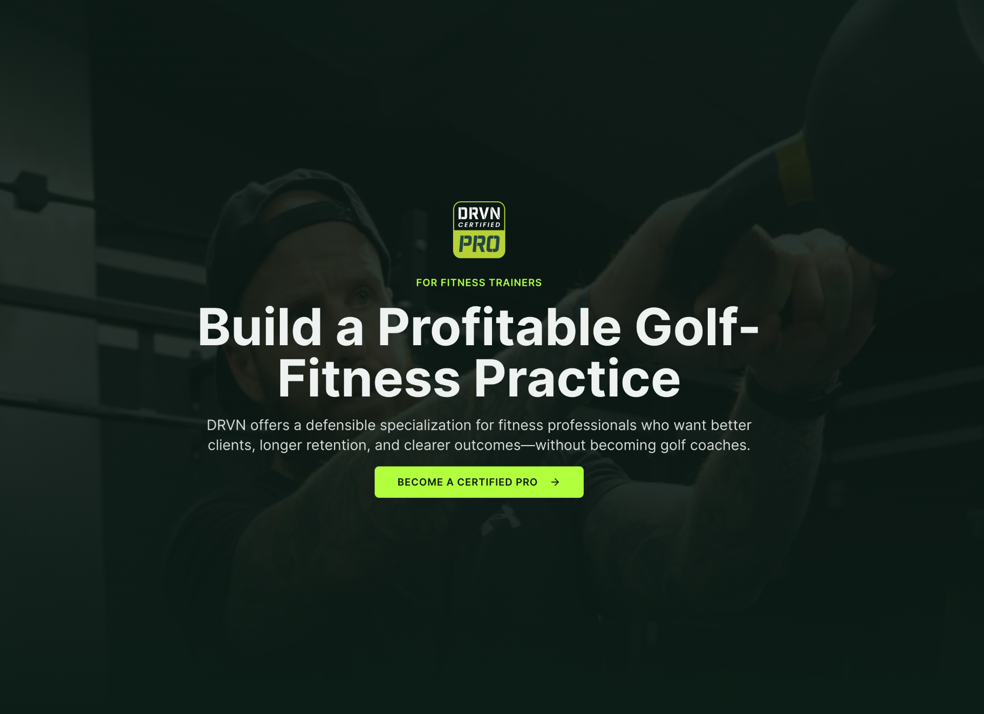 DRVN fitness training